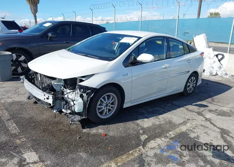 2020 Toyota Prius Prime Limited from USA, damaged, VIN JTDKARFP8L3150875